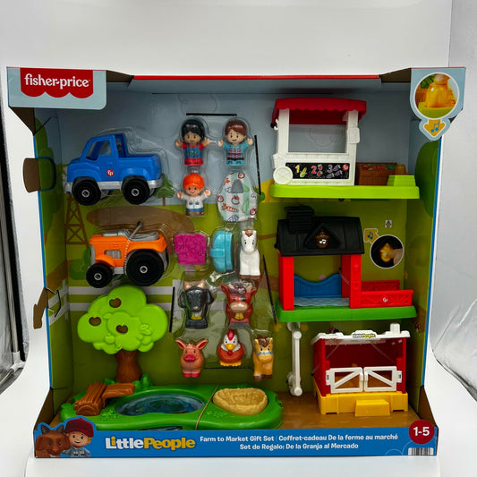 Fisher Price Little People Farm to Market Gift Set – Brand New  & Sealed