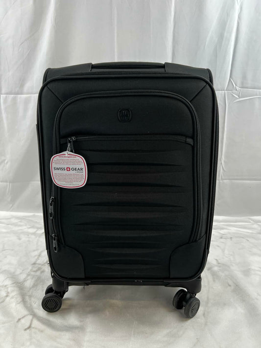 Swissgear 8099 21" Softside Expandable Spinner Carry-On - Black - Like New