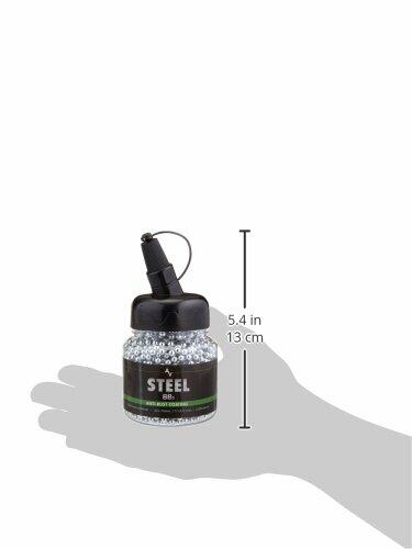 Air Venturi Steel BBS, 177 Cal, 5.1 Grains, Zinc-Plated, 2,500ct,Chrome