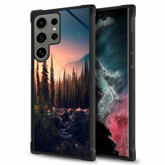 Goodsprout Compatible with Samsung Galaxy S24 Ultra Case, Mountain Dreams Tree