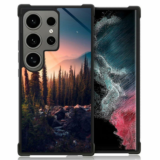 Goodsprout Compatible with Samsung Galaxy S24 Ultra Case, Mountain Dreams Tree