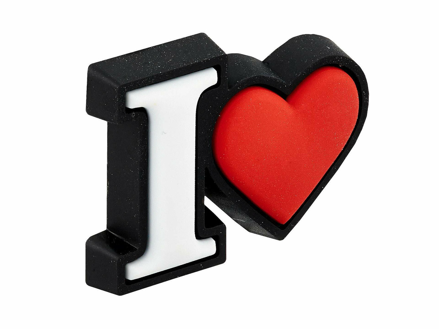 Crocs Jibbitz Sayings Shoe Charms I Heart Small Size Small