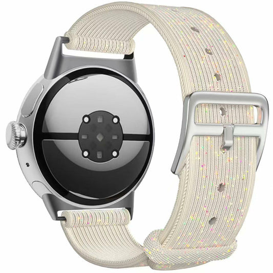 SKCC Knitted Glitter Watch Bands for Google Pixel 1/2 - Women's Stylish Fit