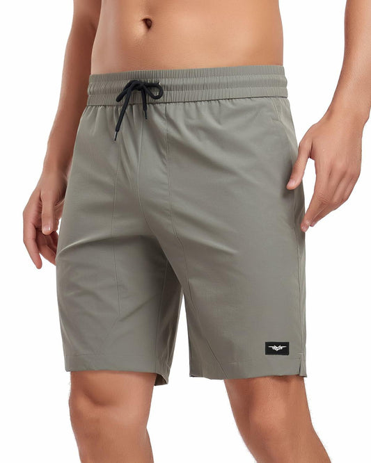 Seaskin Mens Quick Dry Swim Trunks Board Shorts Gray Size XS