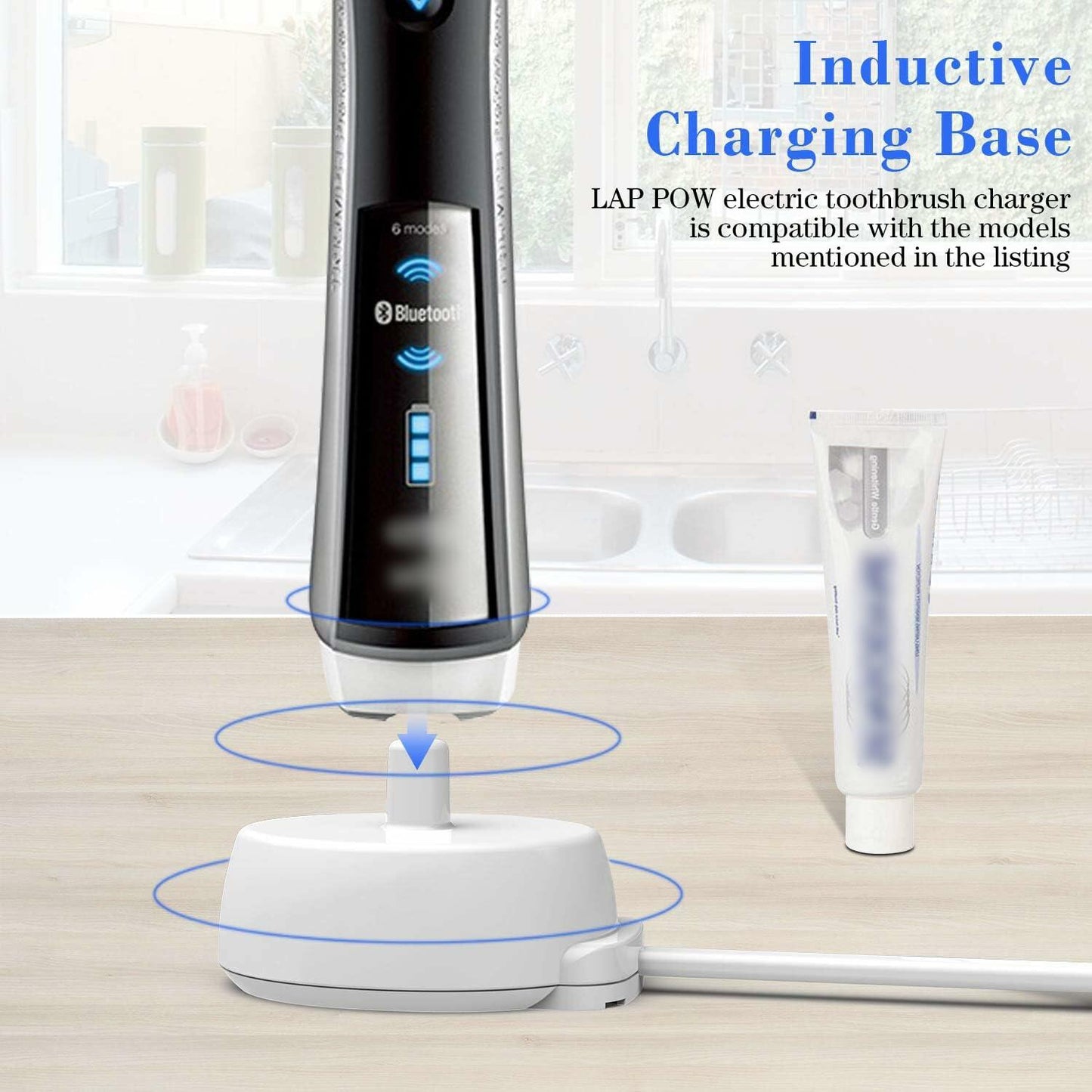 LAP POW Replacement Charger for Oral-B Electric Toothbrush – Model XT-3757