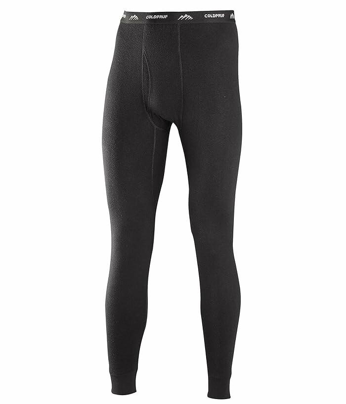 ColdPruf Men's Basic Dual Layer Base Layer Bottom Thermal Black Size M