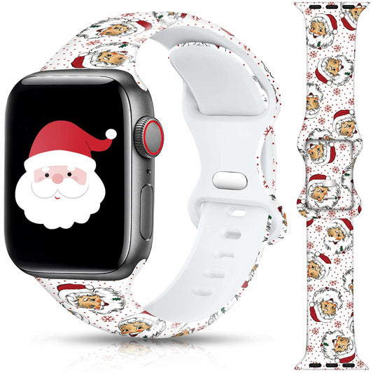 Holiday Watch Band for Apple Watch – Xmas/Halloween, All Sizes, Series 3–10