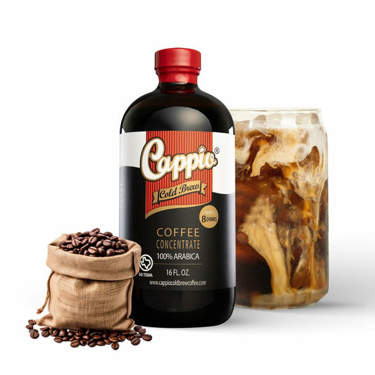 BestBy01/25 Cappio Cold Brew Coffee Concentrate 16oz - Smooth & Bold Flavor