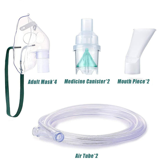 Nebulizer Replacement Kit 2 Pack for Adults - Complete Set