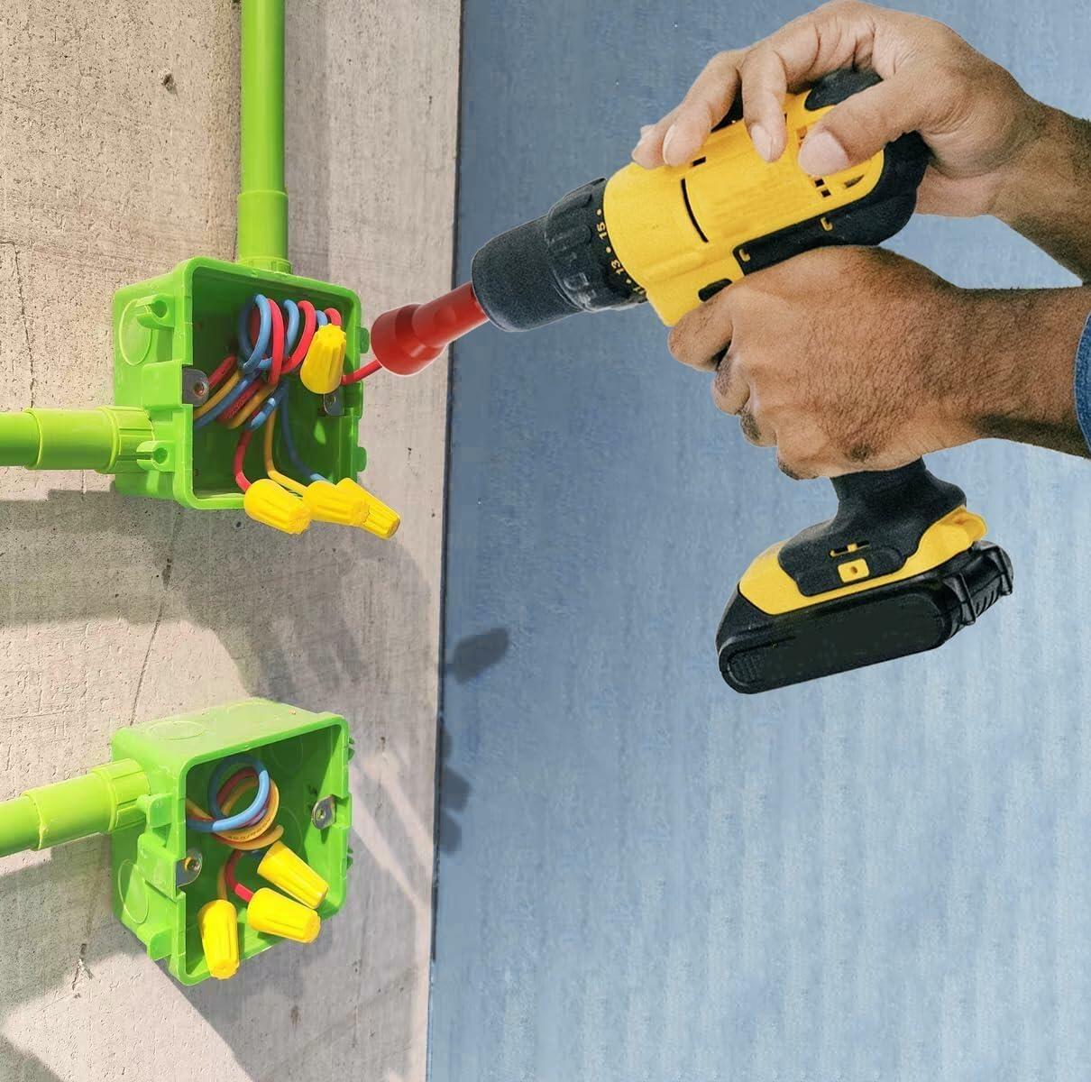 MITANSLE Wire Twister Tool 1/4" Chuck Electrician Drill Driver