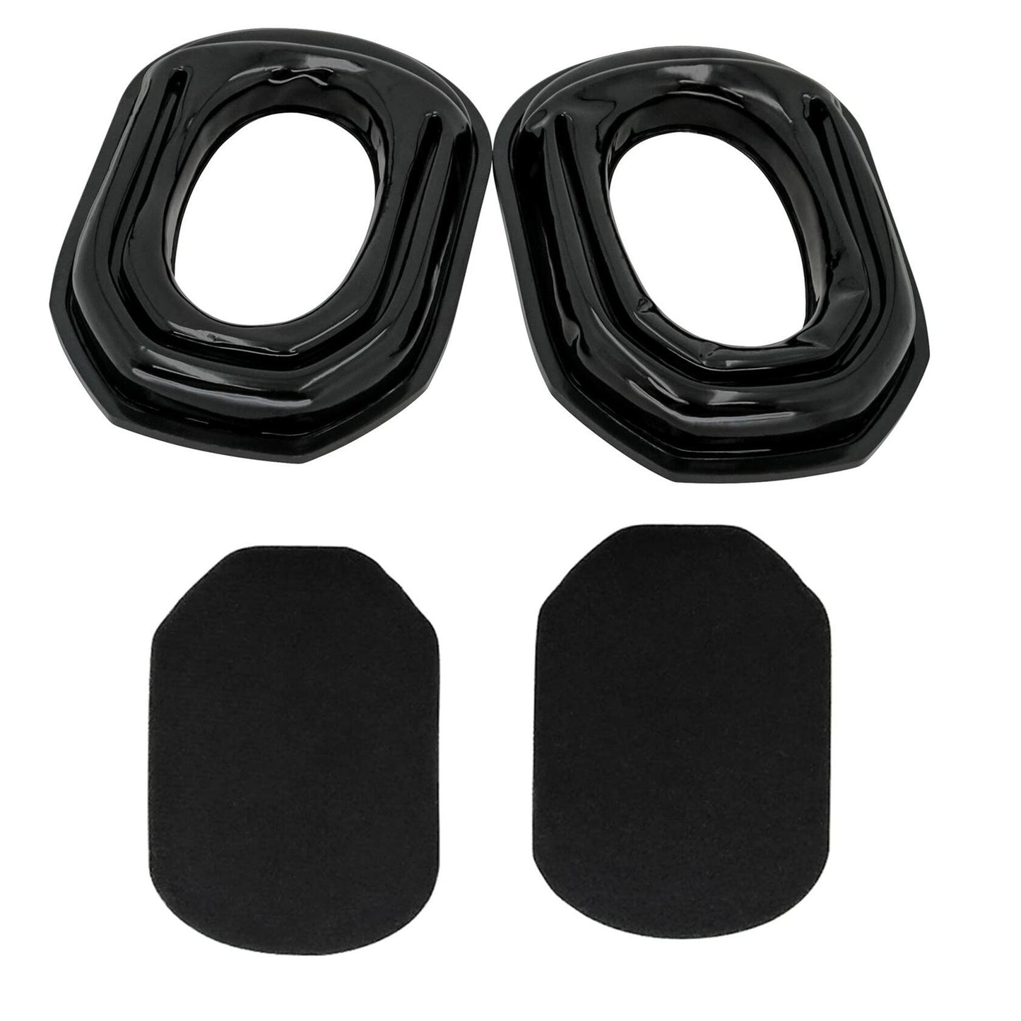 Walker's Razor Tactical Silicone Gel Ear Pad Replacement - 1 Pair Earmuffs