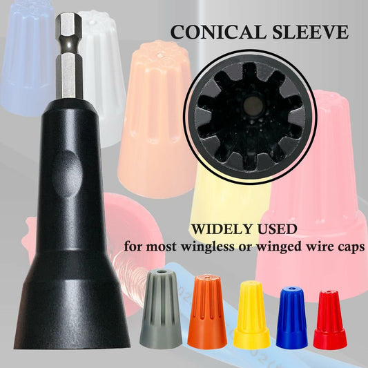 MITANSLE Wire Twister Tool 1/4" Chuck Electrician Drill Driver