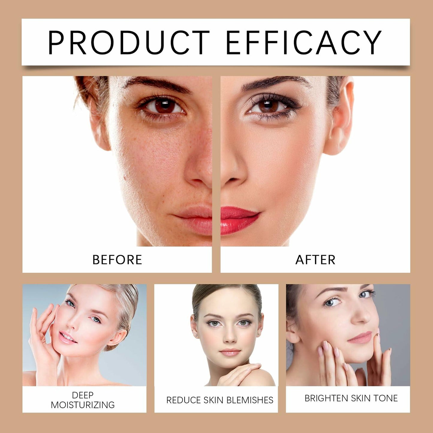 KEKECAI Whitening Cream 1.8oz Nicotinamide Tone-up Face Brightening Cream