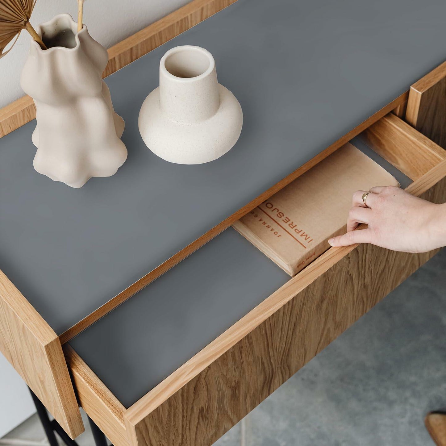 LONGYONG Contact Paper Waterproof Peel & Stick Wallpaper 11.8x394in Removable