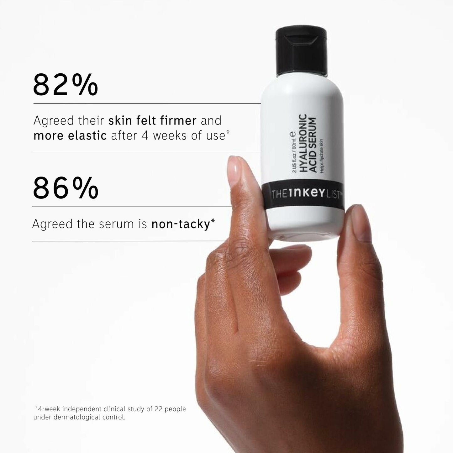 The INKEY List Hyaluronic Acid Serum 1oz - Hydrating Plump Smooth Skin New