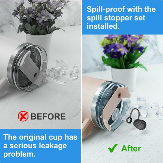 Alwenid Silicone Stopper Boot for Stanley 30oz 40oz Tumbler Leak Proof