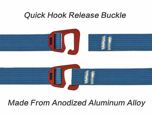 riemot 78.7in Red Bungee Cord Heavy Duty with G Hook Adjustable 1 Pack