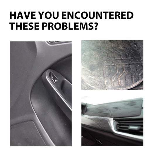 Car Plastic Restorer Trim Cleaner Foam Applicator - Safe Auto Detailing