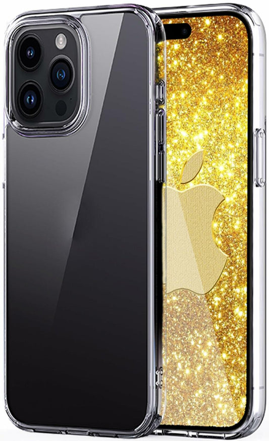 OLIVIC iPhone 15 Pro Max Case Ultra Clear Slim Shockproof Bumper Cover