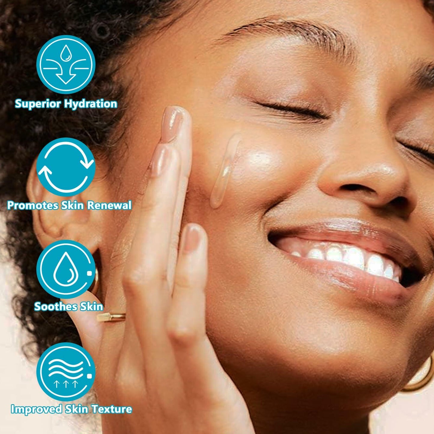 ABOTE 2.3% Hyaluronic Acid Serum for Face (3Pack-Each 0.507 fl.oz | 15ml)