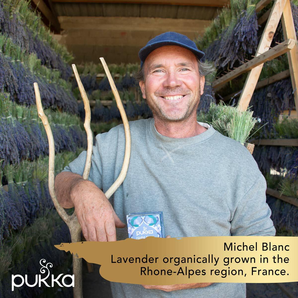 Best Before 06/2026 Pukka Organic Relax Herbal Tea Caffeine Free 45 Bags New