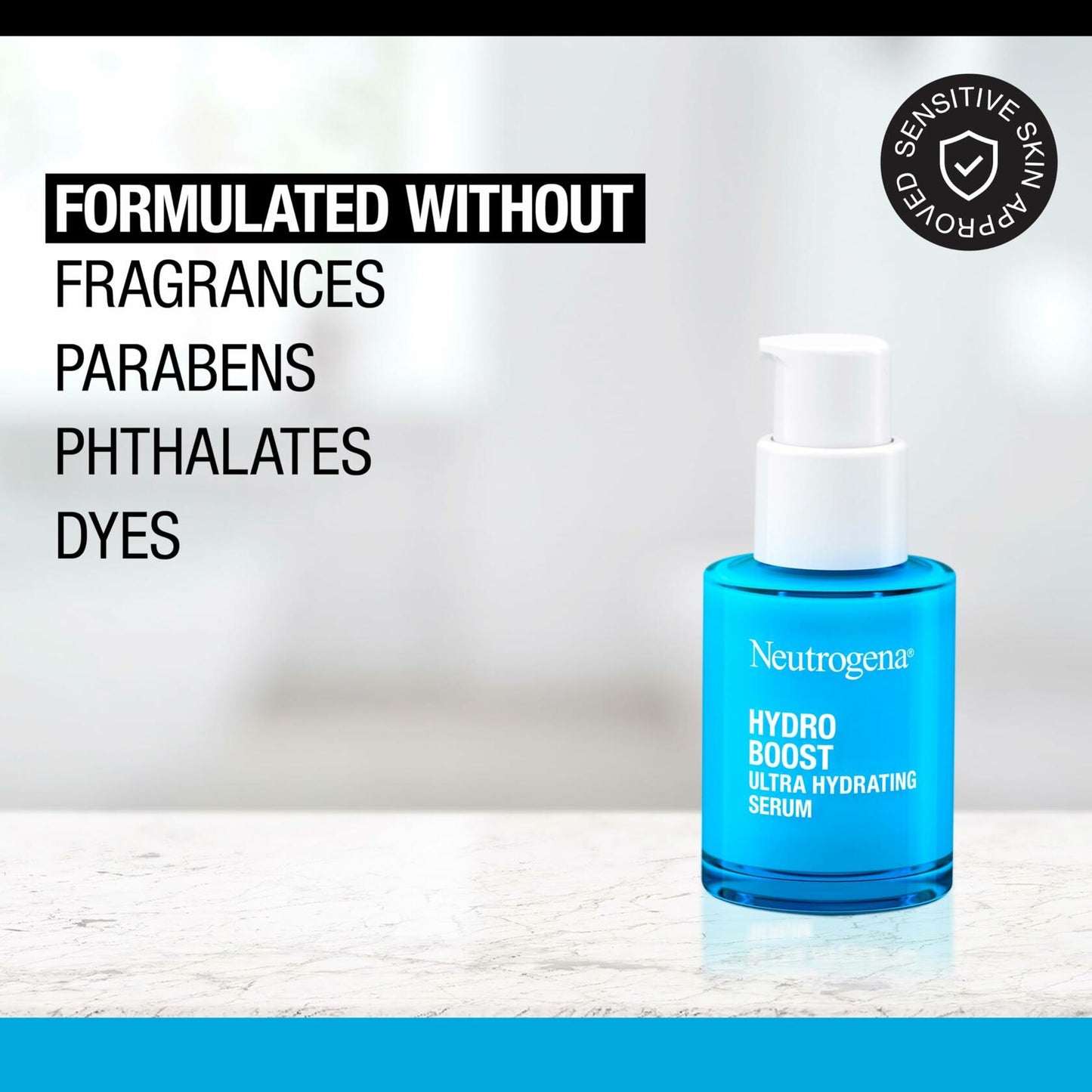 Neutrogena Hydro Boost Serum 1 fl oz Fragrance-Free Hydrating Face Serum