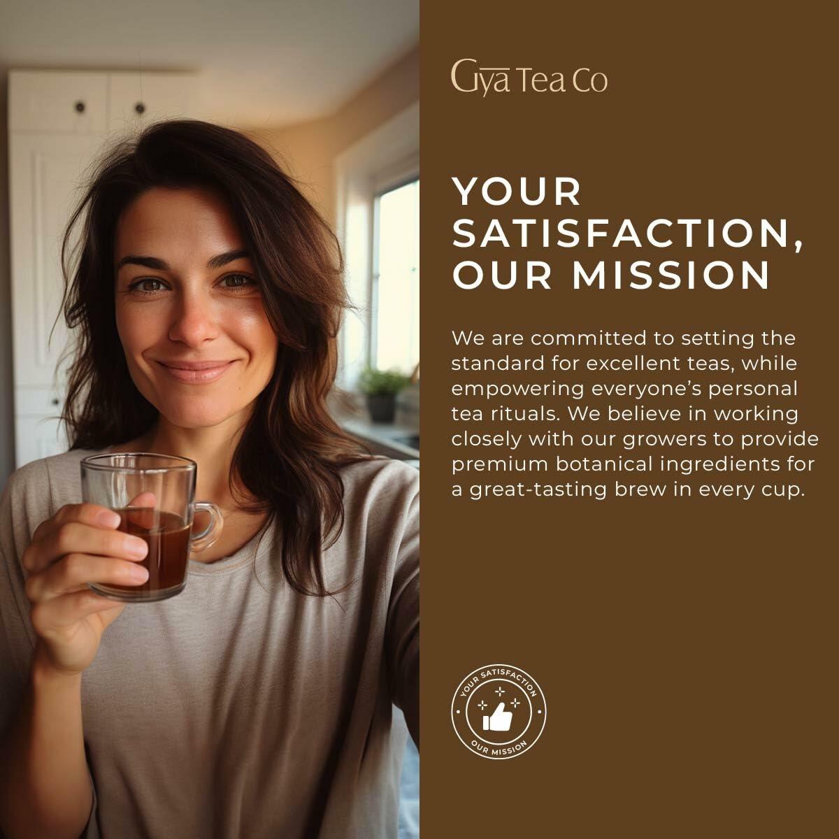 BestBy06/26 Gya Tea Co Morning Start Tea Gift Set 16ct Assorted Tea Pods