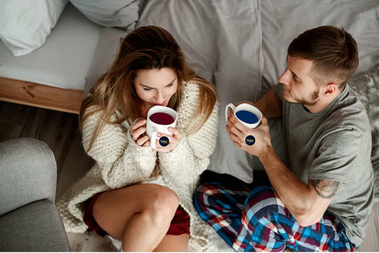 TFATHER 33 Hibiscus Flower Tea Bags with Dipping String - Strong Flavor