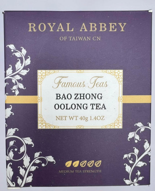 BestBy06/27 Royal Abbey Bao Zhong Oolong Tea Premium Oolong Loose Leaf