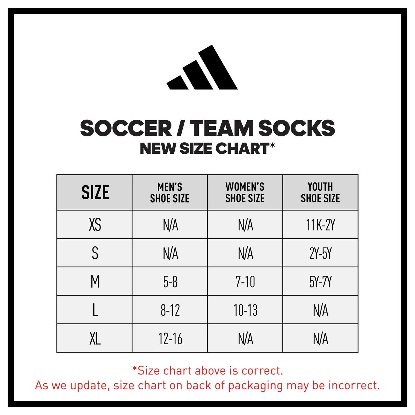 adidas PureHustle OTC Softball Socks 1-Pair Over the Calf Size S