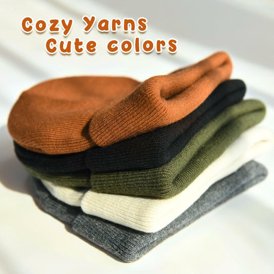 FURTALK Toddler Knit Beanie Hat Winter Kids 0-8 Years Warm Soft Cap