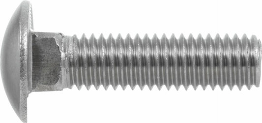 Hillman 3492 Stainless Steel Carriage Bolt 1/4-20 x 1-1/4 Inch, 10-Pack