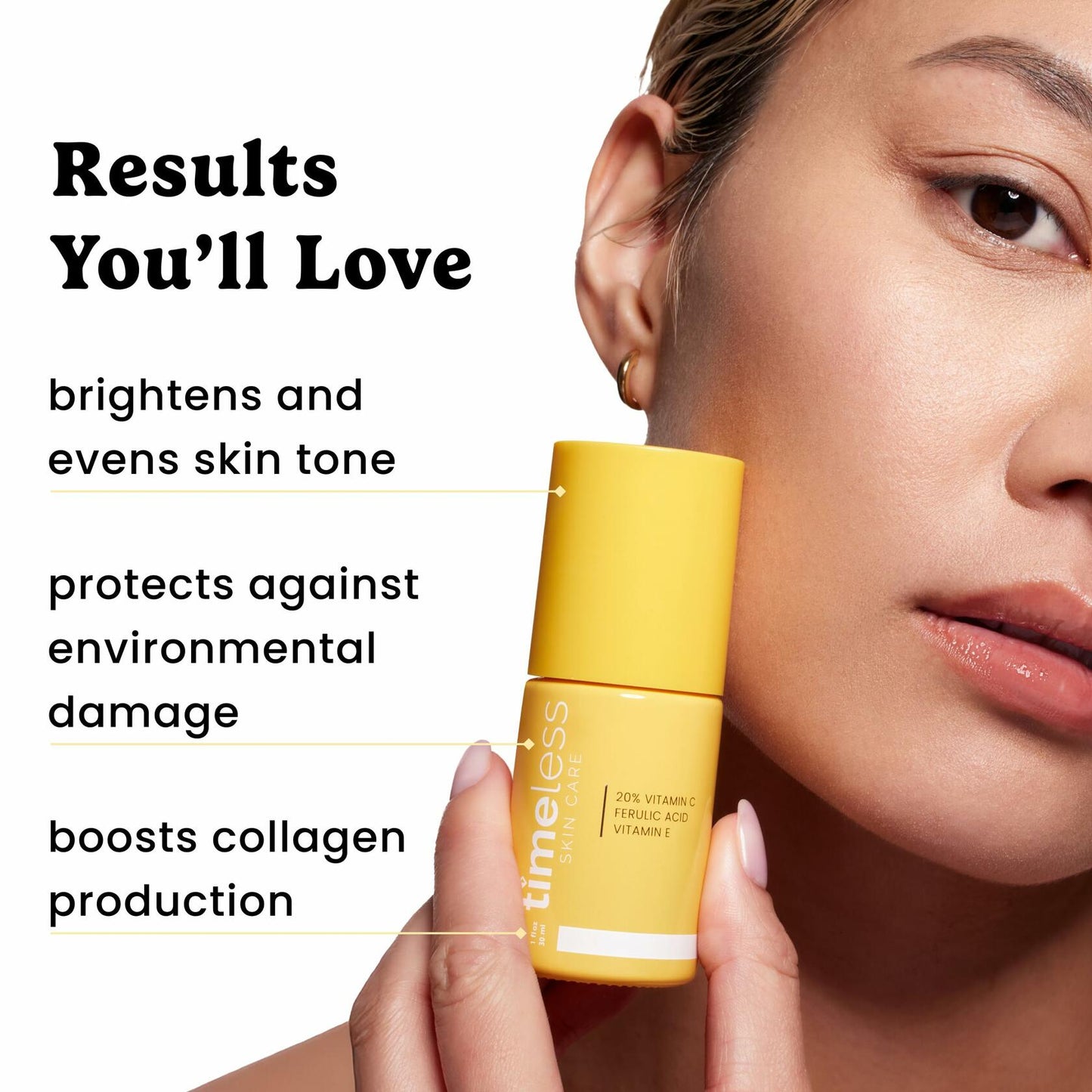 Timeless Skin Care Vitamin C Serum 20% C + E + Ferulic Acid 1.7oz