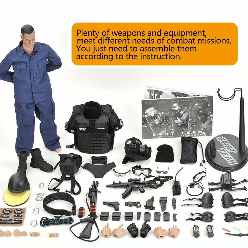 YEIBOBO 12" Special Forces SWAT Action Figure – Assaulter, 1:6 Scale