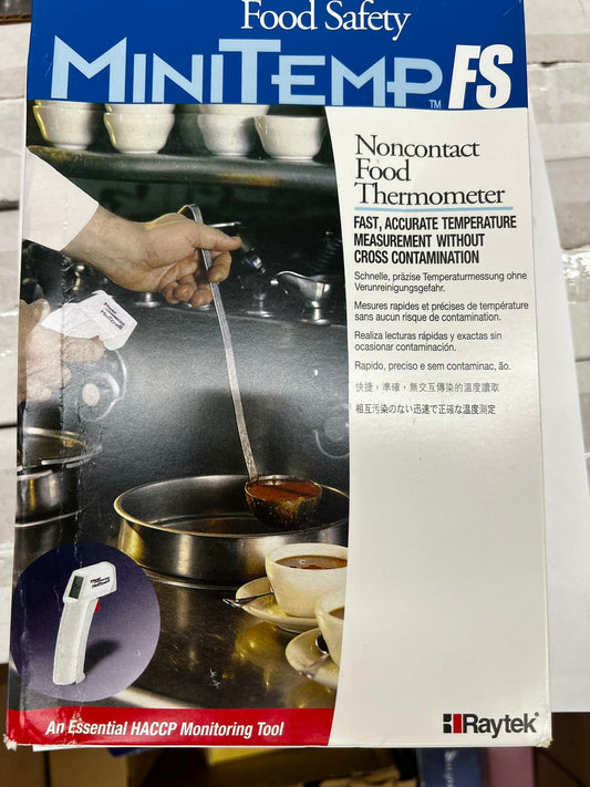 Raytek MiniTemp FS Infrared Food Thermometer Noncontact -25F to 400F
