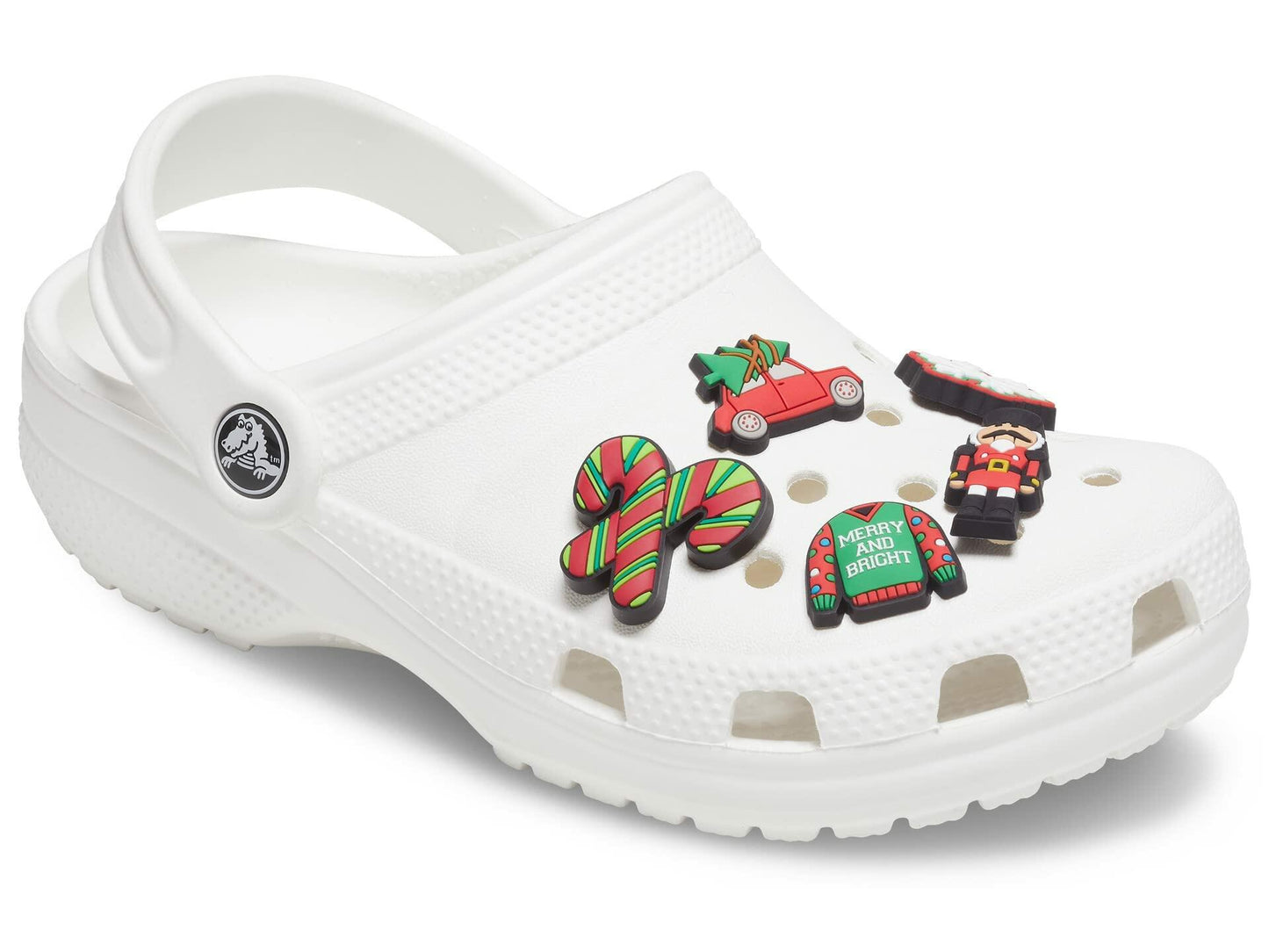 Crocs Jibbitz Shoe Charms Small 5 Pack Red Green Ornament Pack