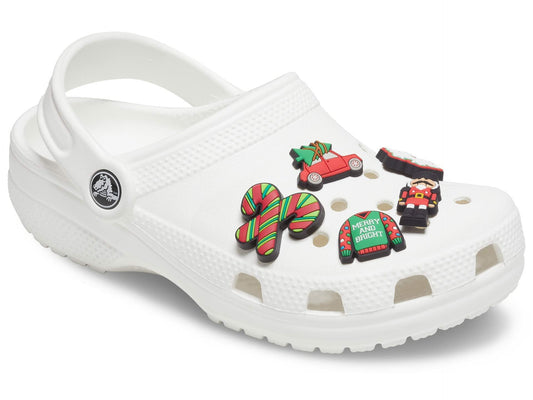 Crocs Jibbitz Shoe Charms Small 5 Pack Red Green Ornament Pack