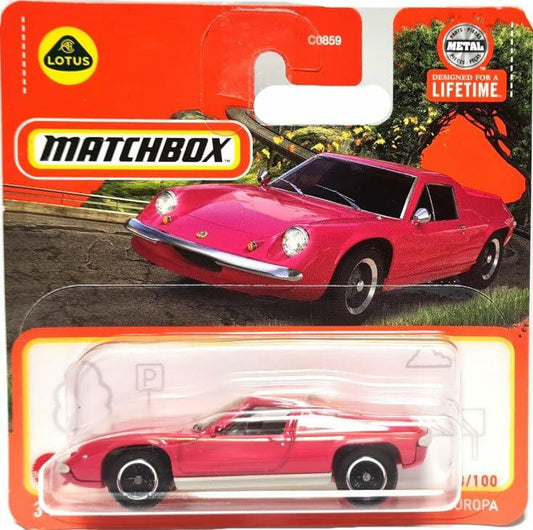 Matchbox 2024 Lotus Europe Red 93/100 Diecast Car Collectible New