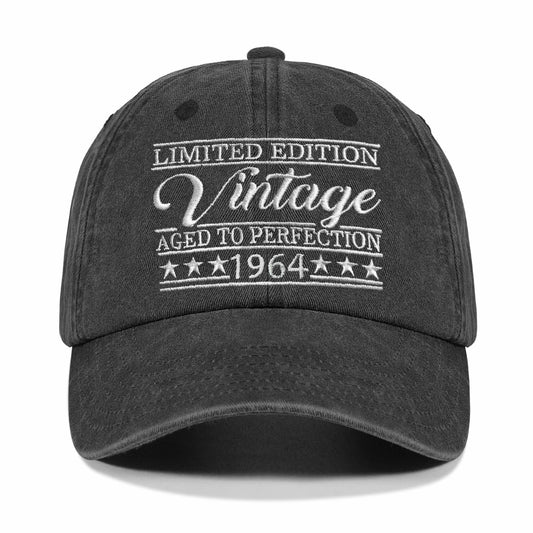 Rybicag 1964 Vintage Hat Cap for 61 Year Old Men Women Birthday Gift