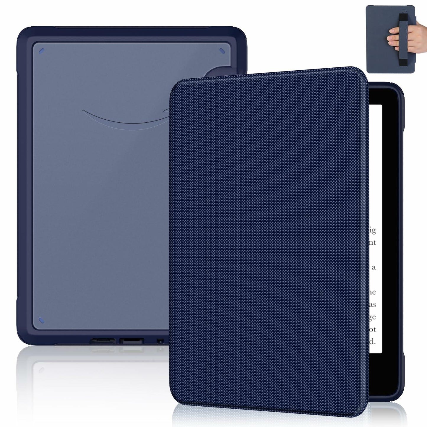 Case for 6.8" Kindle Paperwhite 11th Gen 2021 Dark Blue Slim Cover New