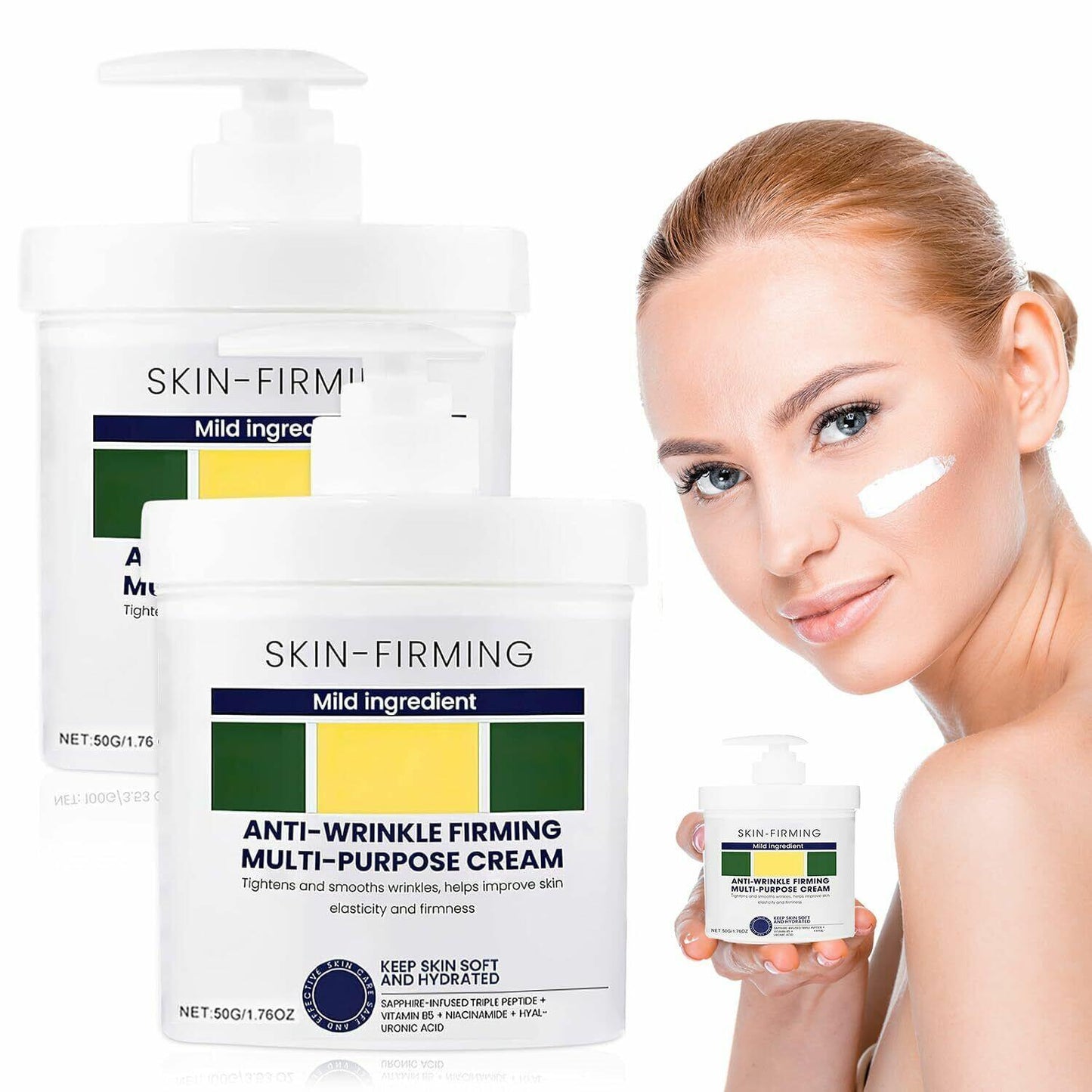Dizifinn Advanced Firming & Wrinkle-Reducing Cream – 2pc, 50ml Each