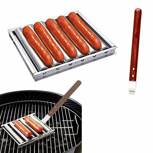 KUZEOLON Hot Dog Roller Machine 9999111 for Evenly Cooked Hot Dogs