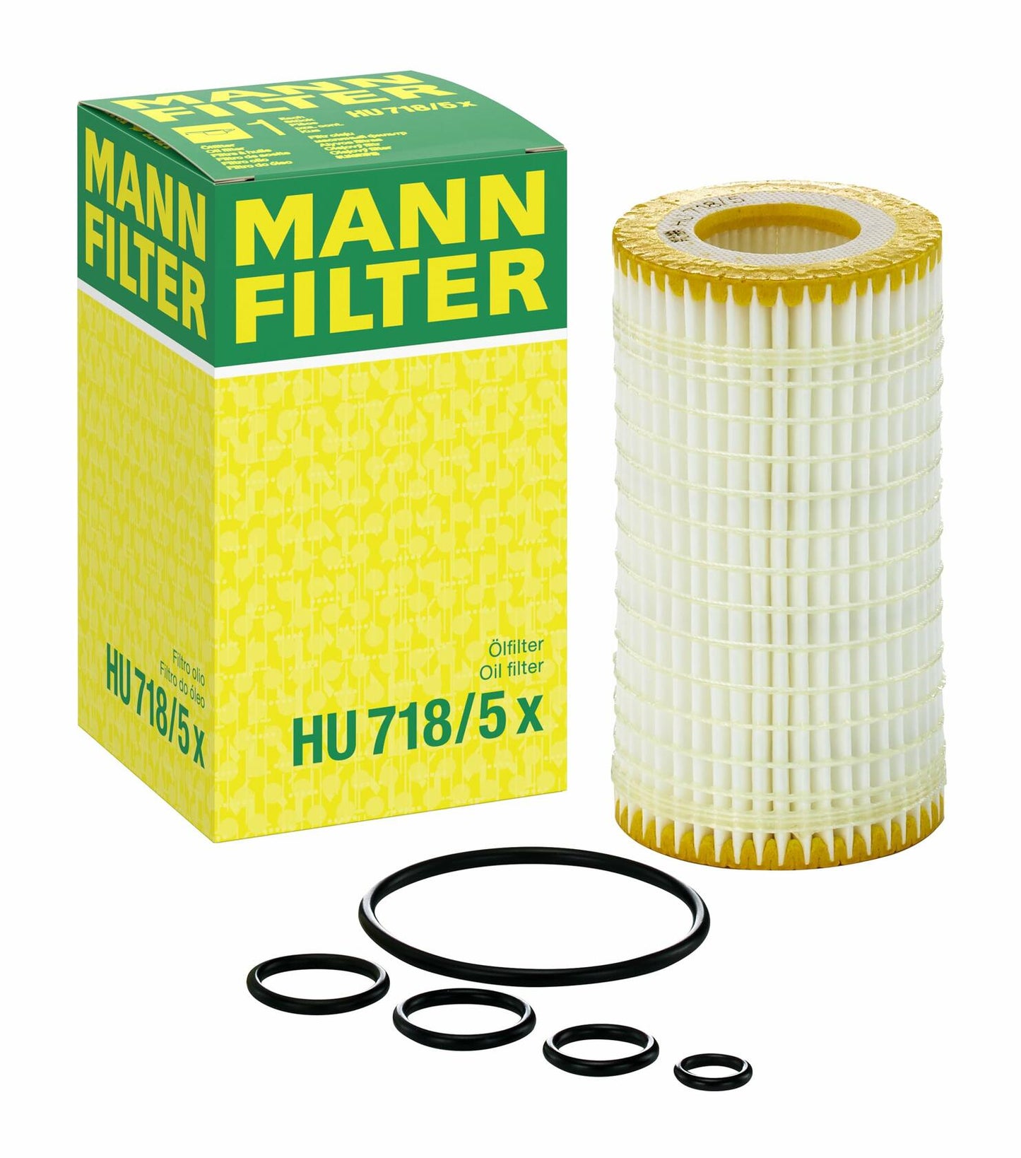 MANN-FILTER HU 718/5 X Cartridge Oil Filter - New Single Unit