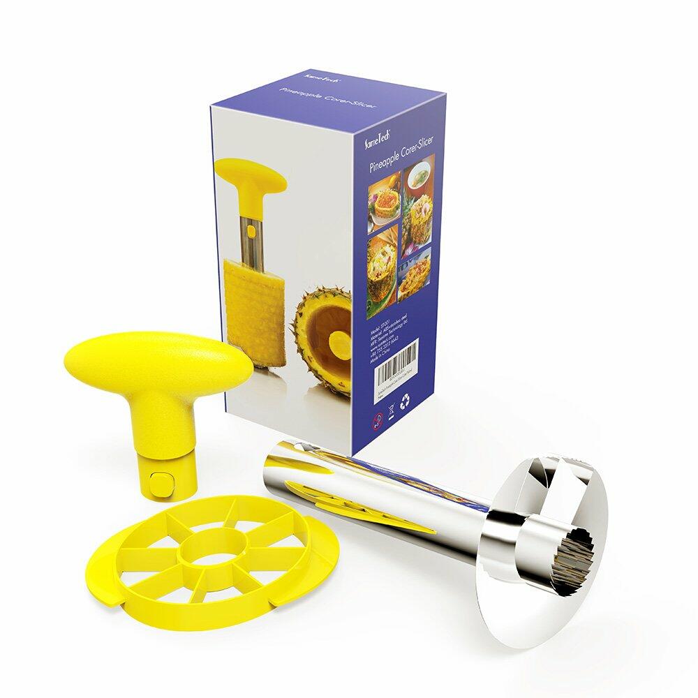 SameTech Stainless Steel Pineapple Peeler Corer Slicer Kitchen Tool New