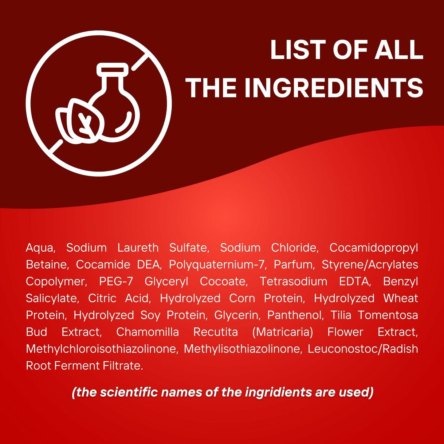 Oriense Volumizing Shampoo 20.2oz Chamomile & Tilia Silicone Paraben Free