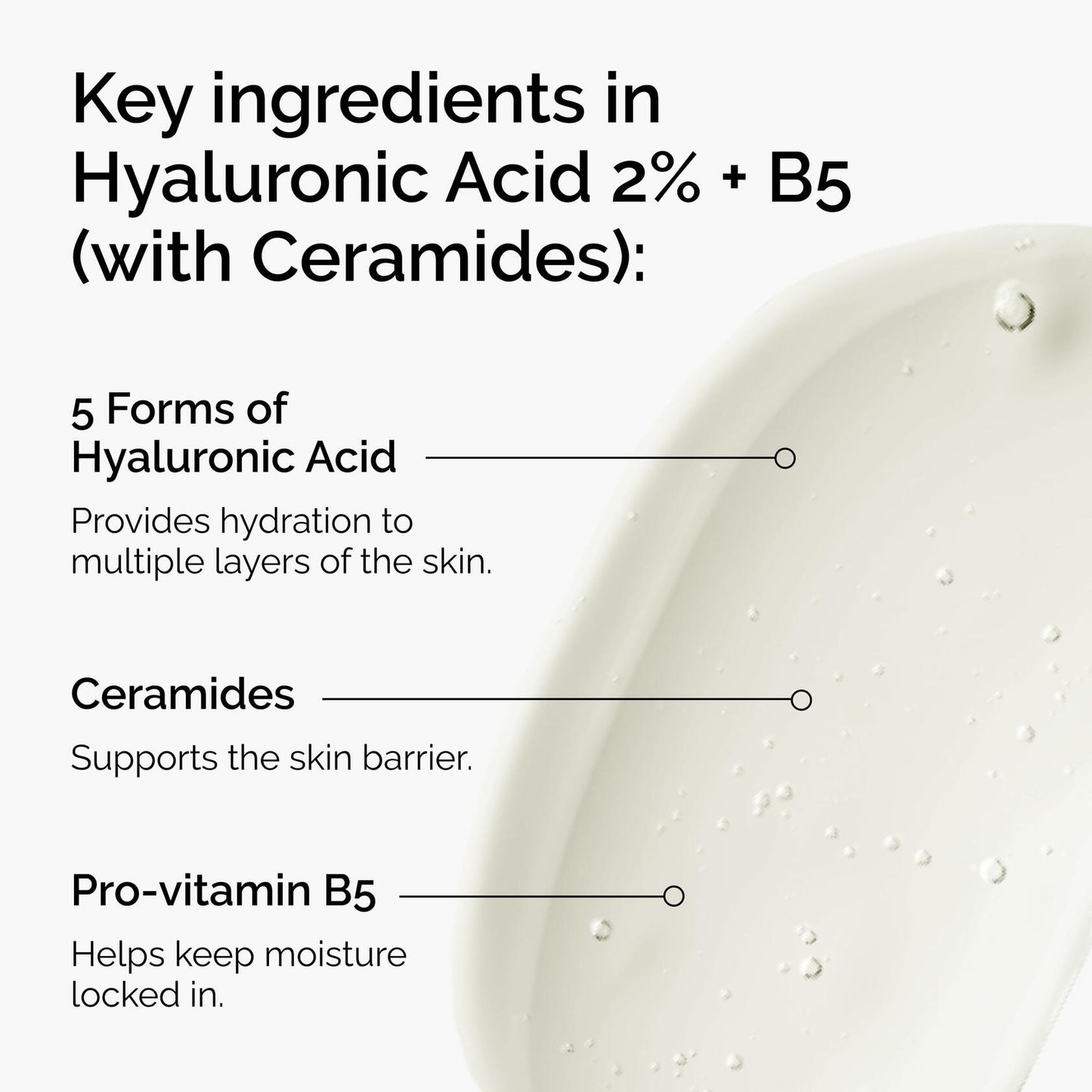 The Ordinary Hyaluronic Acid 2% + B5 Serum Hydrating Moisturizer 1oz