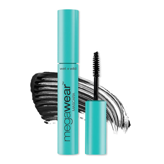 wet n wild Megawear Mascara Black 0.24 fl oz Volumizing Vegan Cruelty-Free