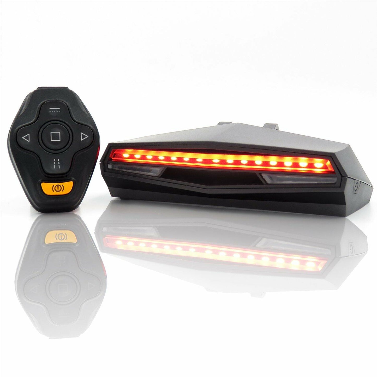 Oricycle Rechargeable Bike Tail Light LED - Waterproof, Remote Control, Safety