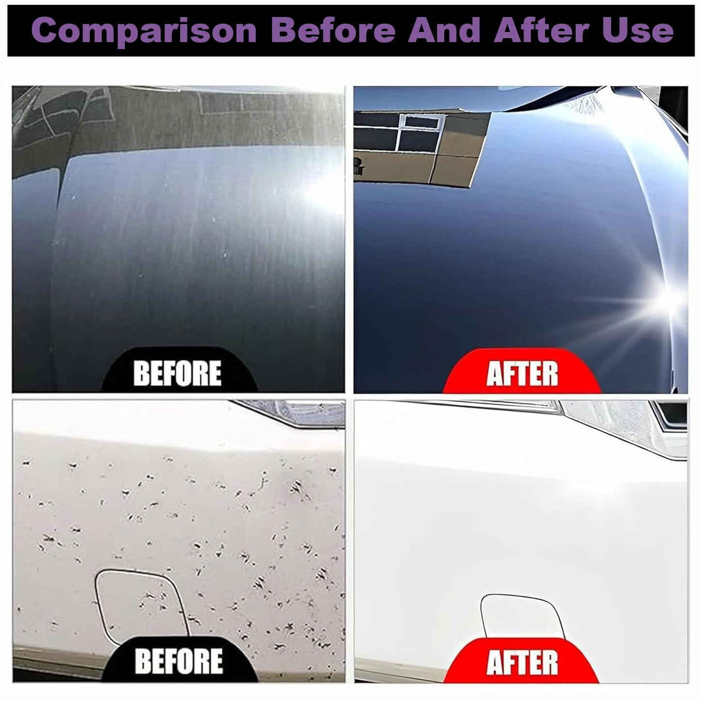 VisTapex 3 in 1 High Protection Quick Coating Spray, 3pcs Car Scratch Nano