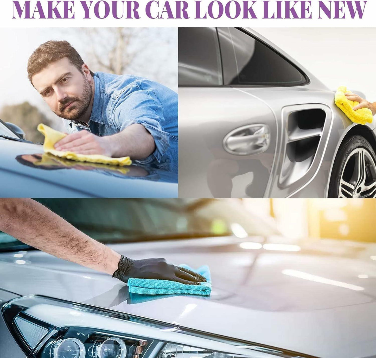 VisTapex 3 in 1 High Protection Quick Coating Spray, 3pcs Car Scratch Nano